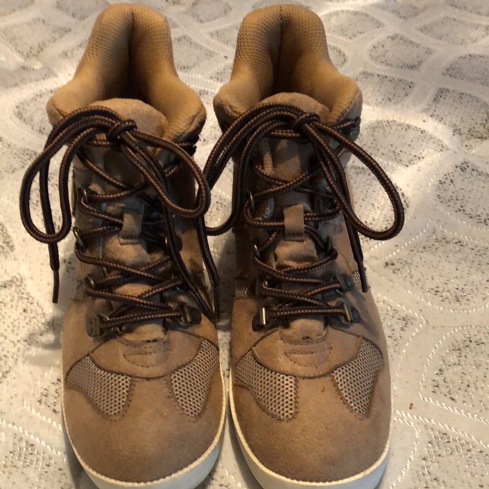 Wedge booties